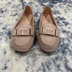Kate Spade Cheshire Leather Loafers Pale Vellum Pink Size 6.5
